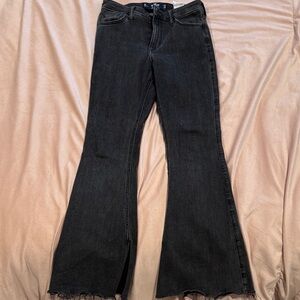 Hollister Dark Gray Flare Jeans